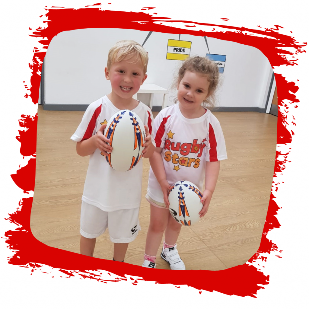 Rugby Stars - Rugby for Tots and Children aged 2 to 7 years in Kibworth and Market Harborough